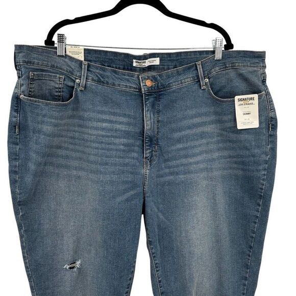 LEVI STRAUSS & CO Totally Shaping Skinny Jeans Size 38X32 NWT - Picture 3 of 10